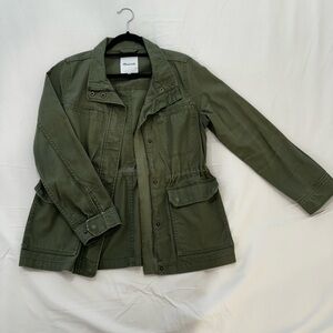 Madewell Khaki Utility Jacket